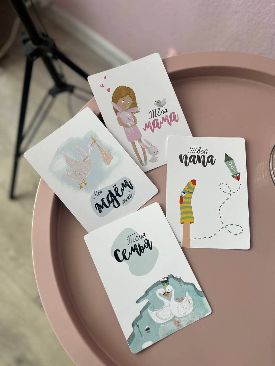 Карточки для Фотосессии Новорожденных — изображение 6
