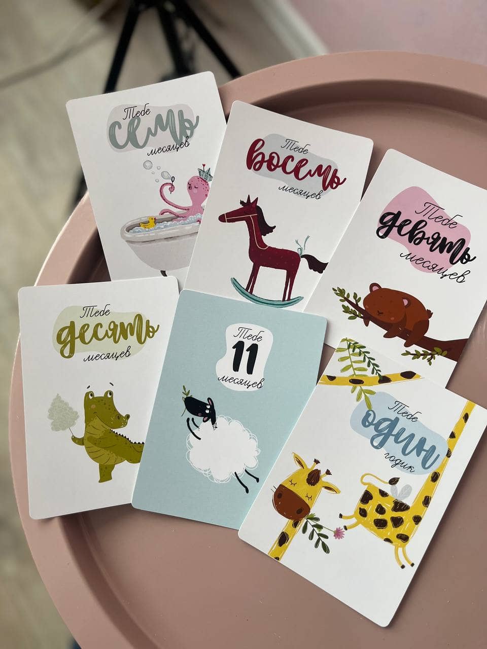 Карточки для Фотосессии Новорожденных — изображение 7