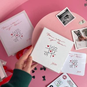 Миниальбом You won my love в коробочке на лентах