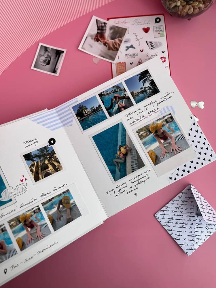 Альбом для фото васильки и колоски Цёплыя успамiны — изображение 3